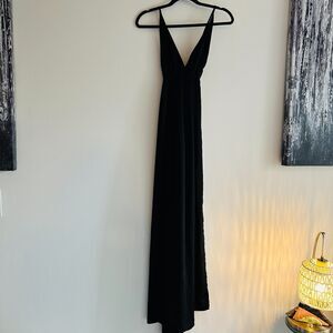 Olivaceous Black Maxi Dress Size M